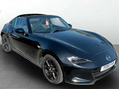 Used Mazda MX5 131 HP (96 kW) 2018 Black Cabriolet