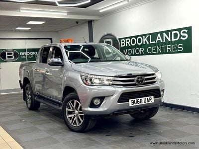Silver Used 2018 Toyota HiLux Pickup | £20,585 (Fair price)