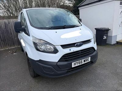 Used Ford Transit Custom 100 HP (73 kW) 2016 White Van