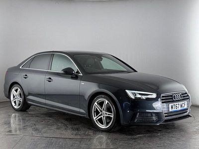 Used Audi A4 S-Line 190 HP (139 kW) 2018 Grey Sedan