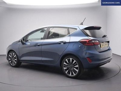 Used Ford Fiesta Titanium X 125 HP (91 kW) 2023 Blue Hatchback