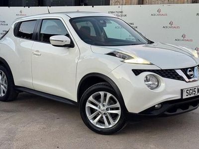 White Used 2015 Nissan Juke Acenta SUV | £4,495 (Fair price)