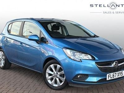 Used Vauxhall Corsa S 90 HP (66 kW) 2018 Blue Hatchback