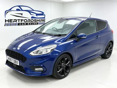 Used Ford Fiesta ST-Line 2018 Blue Hatchback