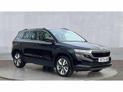 Used Skoda Karoq SE L 110 HP (80 kW) 2024 Black magic pearl effect SUV