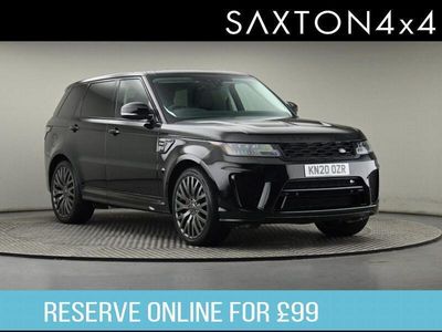 used Land Rover Range Rover Sport 5.0 P575 V8 SVR Auto 4WD Euro 6 (s/s) 5dr