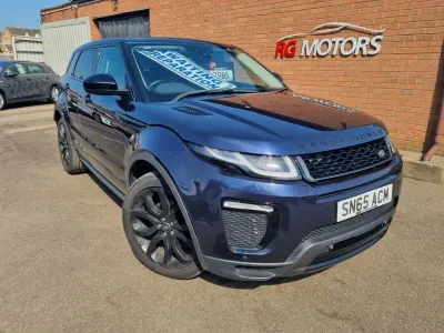 Used Land Rover Range Rover evoque HSE Dynamic 177 HP (130 kW) 2015 Blue Estate