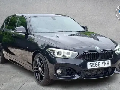 Used BMW 118 M Sport 134 HP (98 kW) 2019 Black Hatchback