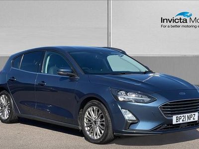 Used Ford Focus Titanium X 120 HP (88 kW) 2021 Blue Hatchback