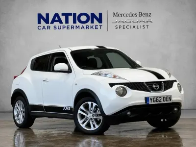 Used Nissan Juke Acenta 110 HP (80 kW) 2012 White SUV