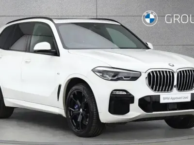 Used BMW X5 M Sport 261 HP (191 kW) 2019 White SUV