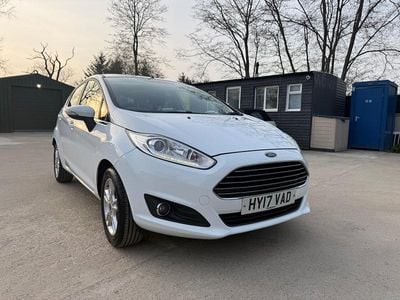 Used Ford Fiesta Zetec 2017 White Hatchback