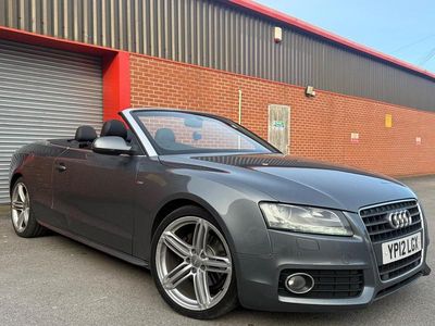 Used Audi A5 Cabriolet S-Line 2012 Grey Cabriolet