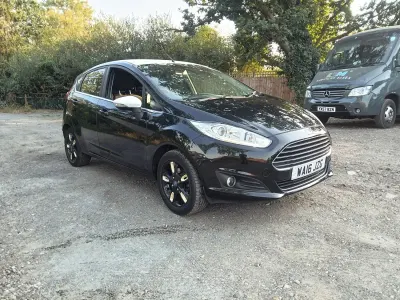 Used Ford Fiesta Zetec 2016 Black Hatchback