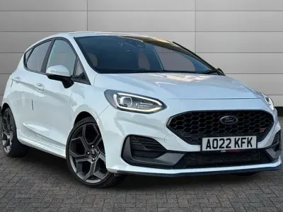 Used Ford Fiesta ST 200 HP (147 kW) 2022 White Hatchback