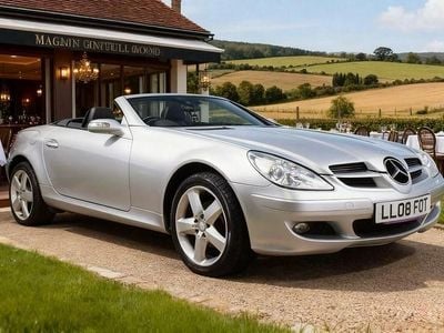 Used Mercedes SLK200 163 HP (119 kW) 2008 Silver Cabriolet