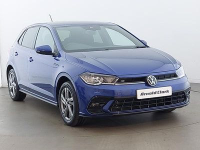 Used VW Polo R-line 95 HP (69 kW) 2023 Blue Hatchback