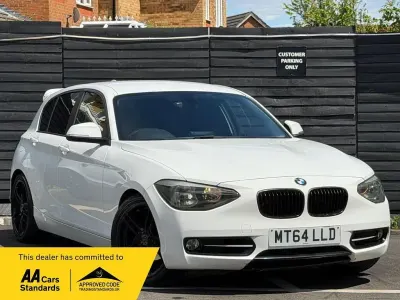 Used BMW 116 Sport Line 2014 White Hatchback