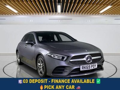 Grey Used 2019 Mercedes A180 AMG line Hatchback | £15,549 (Fair price)