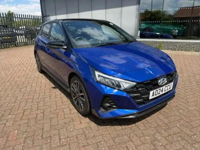 Used Hyundai i20 N Line 117 HP (86 kW) 2024 Blue Hatchback
