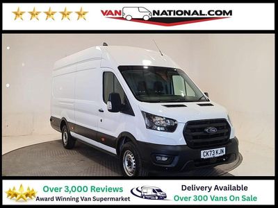 Used Ford Transit 170 HP (125 kW) 2023 White Van