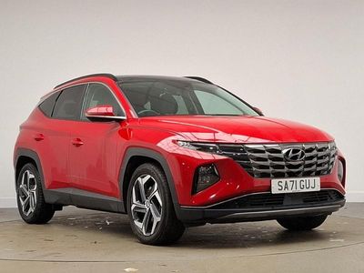 Red Used 2021 Hyundai Tucson Ultimate SUV | £19,498 (Expensive)