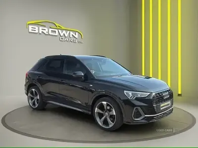 Used Audi Q3 S-Line 150 HP (110 kW) 2020 Black SUV