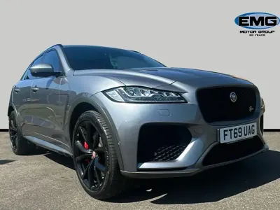 Second-hand Jaguar F-Pace Supercharged 550 CP (404 kW) 2019 Gri SUV