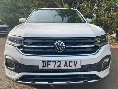 Used VW T-Cross R-line 2022 White SUV