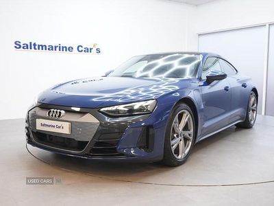 Used Audi e-tron GT quattro Comfort 389 kW (530 HP) 2023 Blue Sedan