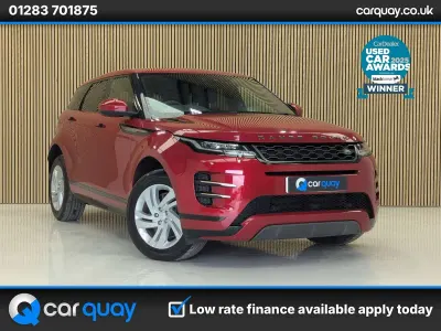 Used Land Rover Range Rover evoque R-Dynamic 2019 Red SUV