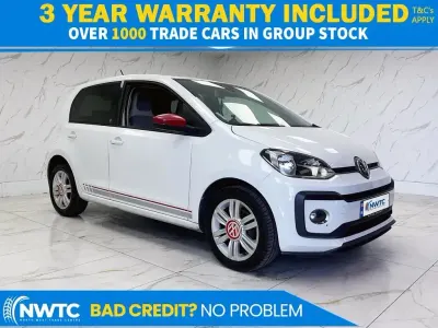 Used VW up! Beats 90 HP (66 kW) 2018 White Hatchback