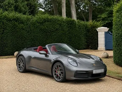 Used Porsche 911S 2020 Grey Cabriolet