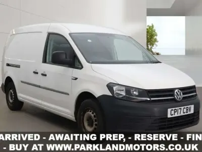 Used VW Caddy Startline 102 HP (75 kW) 2017 White MPV