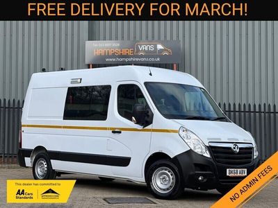 used Vauxhall Movano 2.3 CDTi 3500 Panel Van 5dr Diesel Manual FWD L2 H2 Euro 6 (130 ps)