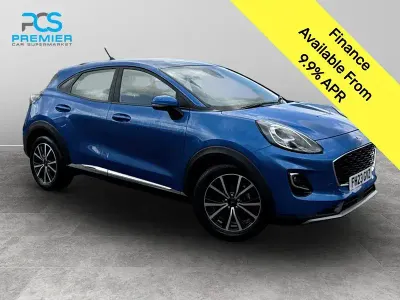 Used Ford Puma Titanium 125 HP (91 kW) 2023 Blue SUV