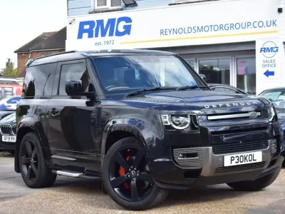 Used Land Rover Defender 400 HP (294 kW) 2021 Black SUV
