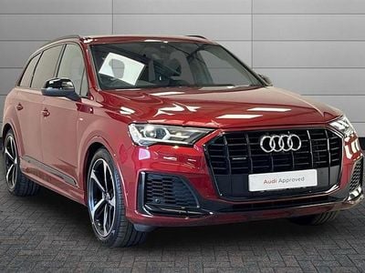Used Audi Q7 Black Edition 340 HP (250 kW) 2023 Red SUV