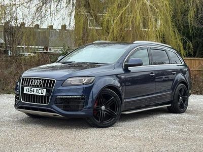 Used Audi Q7 S-Line 245 HP (180 kW) 2015 Blue SUV