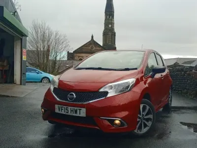 Used Nissan Note N-TEC 80 HP (58 kW) 2015 Red MPV