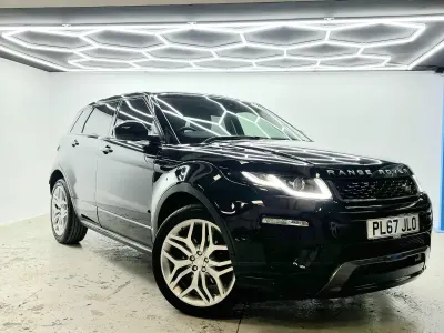 Used Land Rover Range Rover evoque HSE Dynamic 2017 Black Estate
