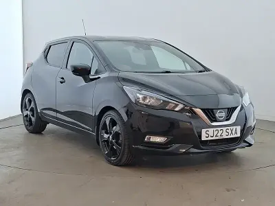 Used Nissan Micra 92 HP (67 kW) 2022 Black Hatchback