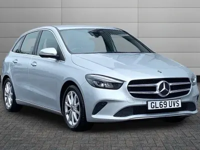 Used Mercedes B200 Premium 150 HP (110 kW) 2019 Silver Hatchback