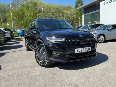 Usata Skoda Kodiaq vRS 180 CV (132 kW) 2022 Nero SUV