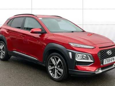 Used Hyundai Kona Premium 120 HP (88 kW) 2019 Red SUV