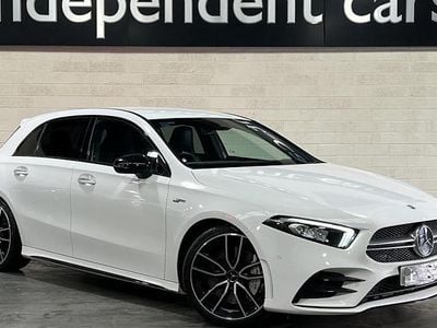 Used Mercedes A35 AMG Premium 306 HP (225 kW) 2021 White Hatchback
