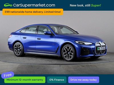 Used BMW i4 M Sport 250 kW (340 HP) 2022 Blue Sedan