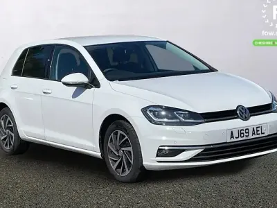 Used VW Golf VII Edition 150 HP (110 kW) 2020 White Hatchback