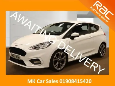 Used Ford Fiesta ST-Line X 125 HP (91 kW) 2020 White Hatchback