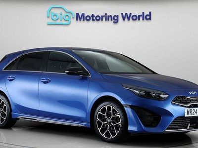 Used Kia Ceed GT-Line 160 HP (117 kW) 2023 Blue Hatchback